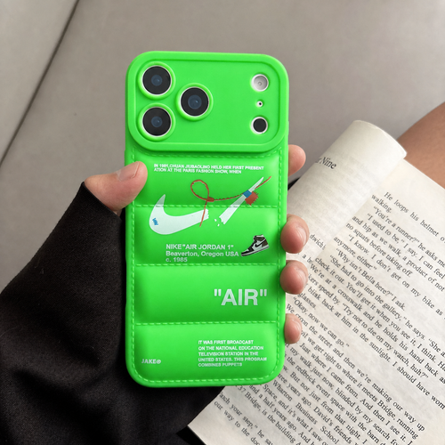 3D Volt Green Sneaker Streetwear iPhone Case – alternate view 2