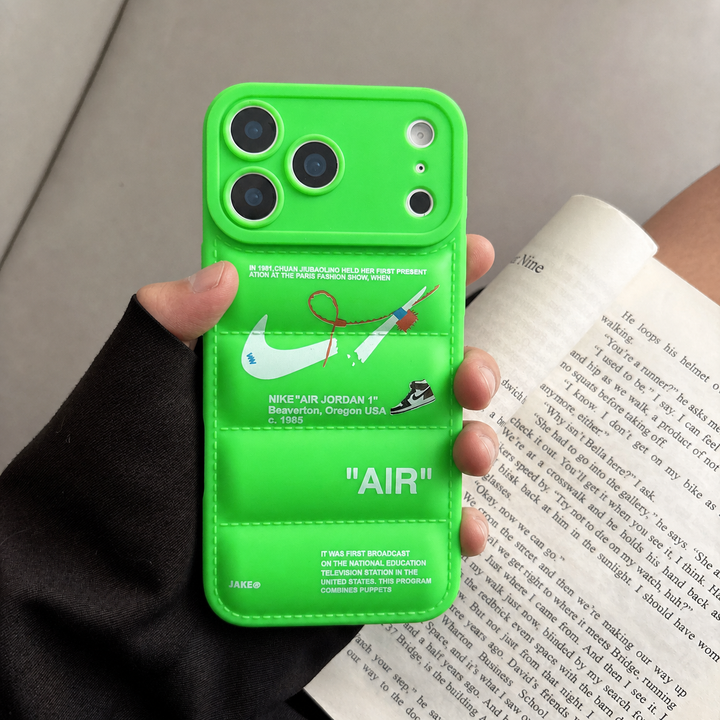3D Volt Green Sneaker Streetwear iPhone Case – alternate view 2