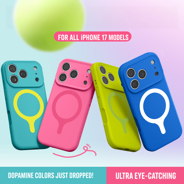 Dopamine Liquid Silicone MagSafe iPhone Case | Precision Fit