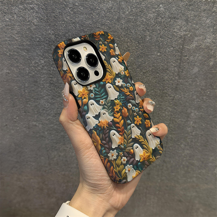 Ghost Garden Matte Glass MagSafe iPhone Case – alternate view 2