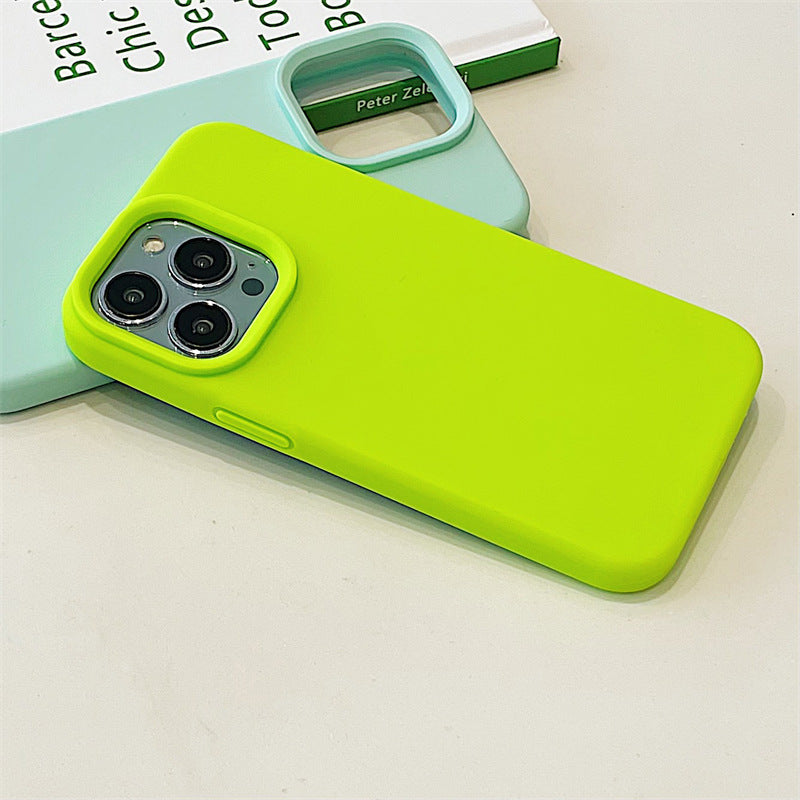 Liquid Silicone iPhone Case – Green Palette – alternate view 9