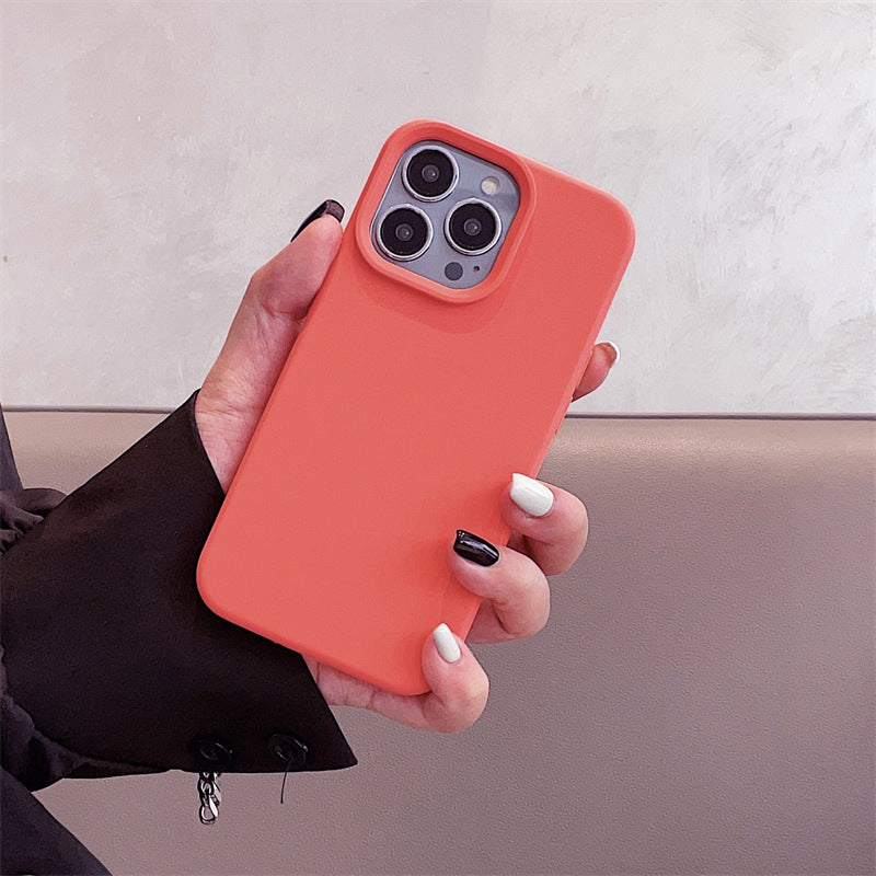 Liquid Silicone iPhone Case – Red Palette – alternate view 5