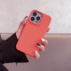 Liquid Silicone iPhone Case – Red Palette – alternate view 5