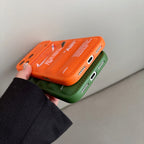 3D Blaze Orange Sneaker Streetwear iPhone Case – alternate view 3