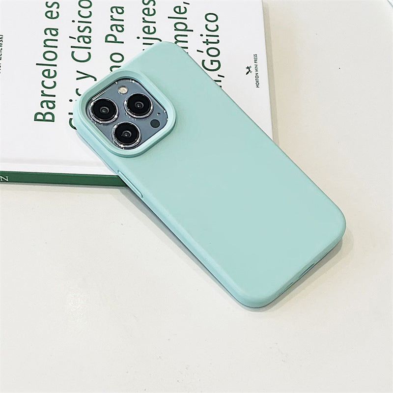 Liquid Silicone iPhone Case – Green Palette – alternate view 10