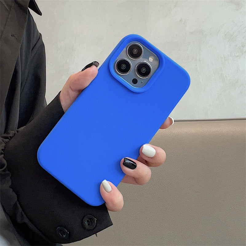 Liquid Silicone iPhone Case – Blue Palette – alternate view 2