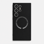 Minimalist Liquid Silicone Magnetic Galaxy Case