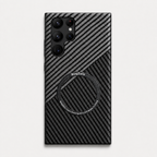 Matte Carbon Fiber Magnetic Galaxy Case