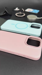 Strong-Hold Liquid Silicone MagSafe iPhone Case