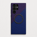 Matte Carbon Fiber Magnetic Galaxy Case