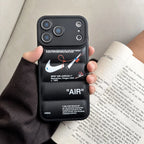 3D Phantom Black Sneaker Streetwear iPhone Case – alternate view 2