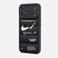3D Phantom Black Sneaker Streetwear iPhone Case